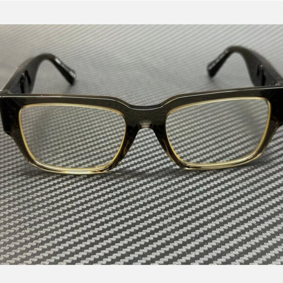 Versace Men's Transparent 53mm Men's Eyeglasses - Picture 2 of 5